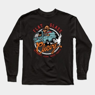 Flat Glass Chevy Classic Van Long Sleeve T-Shirt